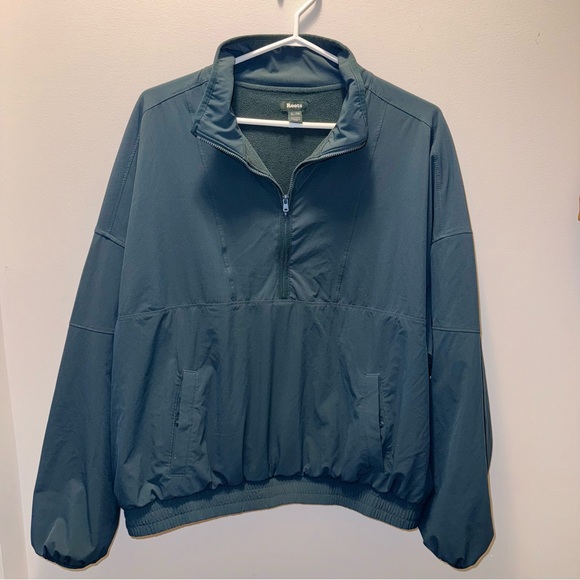 Roots Sweaters - Roots quarter zip jacket with fleece inside